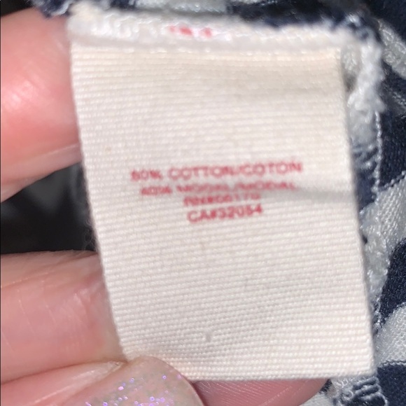 Anthropologie Ett Twa Striped Seyes Ruling Tee - Picture 7 of 7